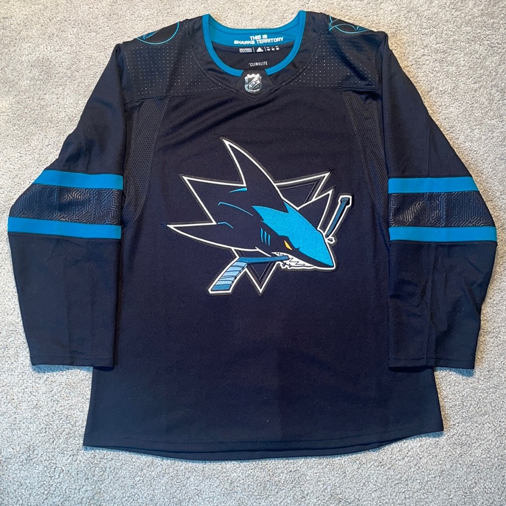 San Jose Sharks Adidas Alternate Jersey